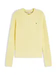 TOMMY HILFIGER Sveter  svetložltá