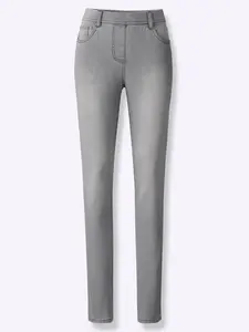 heine Džínsy  sivý denim