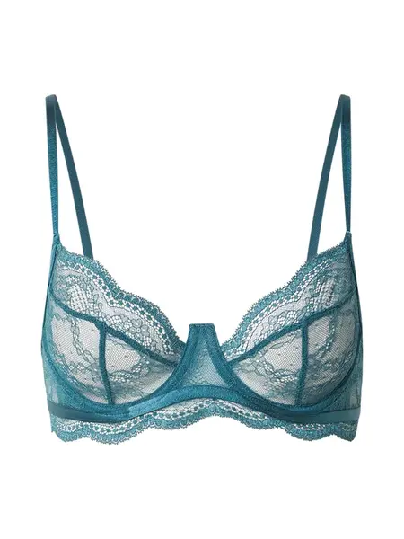 Hunkemöller Podprsenka 'Isabelle'  smaragdová