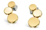 Boccia Titanium Pozlacené titanové náušnice 05040-02