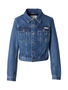 Calvin Klein Jeans Prechodná bunda '90S'  modrá