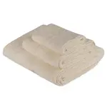 SADA RUČNÍKŮ A OSUŠEK, 30/50 cm, krémová