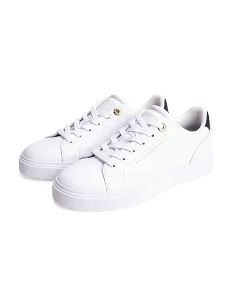 TOMMY HILFIGER Nízke tenisky  biela