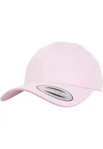 Zakřivený klasický snapback růžový