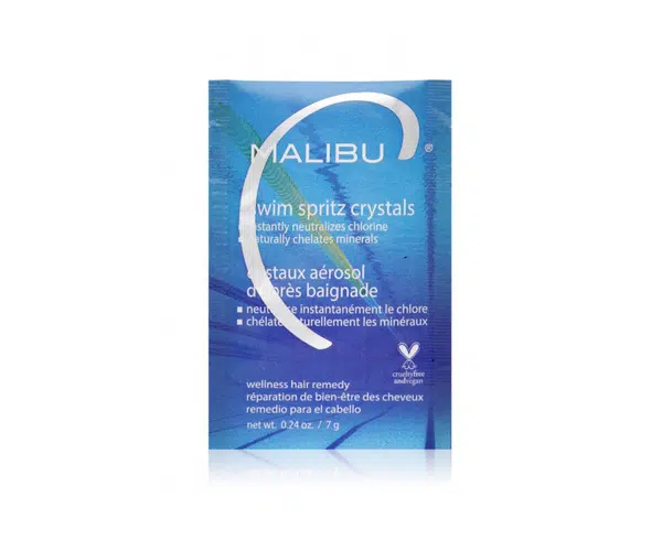 Péče pro odstranění chlóru z vlasů Malibu C Swim Spritz Crystals - 7 g (59195)