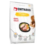 ONTARIO Cat Exigent granule pro kočky, Hmotnost balení (g): 6,5 kg
