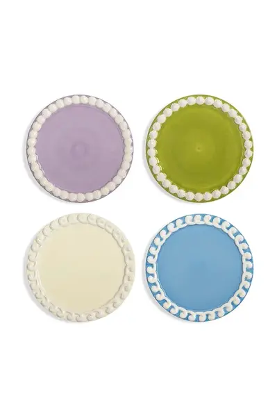 &k amsterdam  Sada talířů  whip 17 cm 4-pack