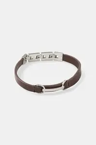 Trussardi Kožený náramek Trussardi T-LEATHER