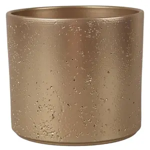 Obal Pillar lava 14 cm gold effekt