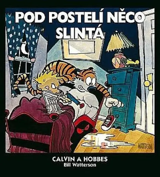 Calvin a Hobbes 2 - Pod postelí něco slintá (poškozená) - Bill Watterson