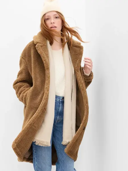 GAP Faux fur coat - Women's