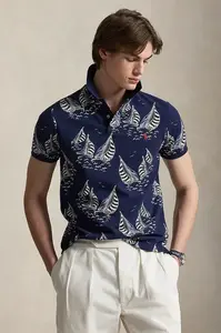 Polo Ralph Lauren polo tričko pánske bavlnené