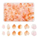120Pcs 6 Styles Spray Painted Glass Pendants