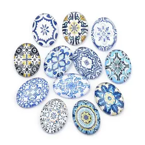 Flatback Glass Cabochons for DIY Projects