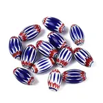Handmade Millefiori Glass Lampwork Barrel Beads