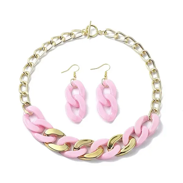 Acrylic Chains Jewelry Set