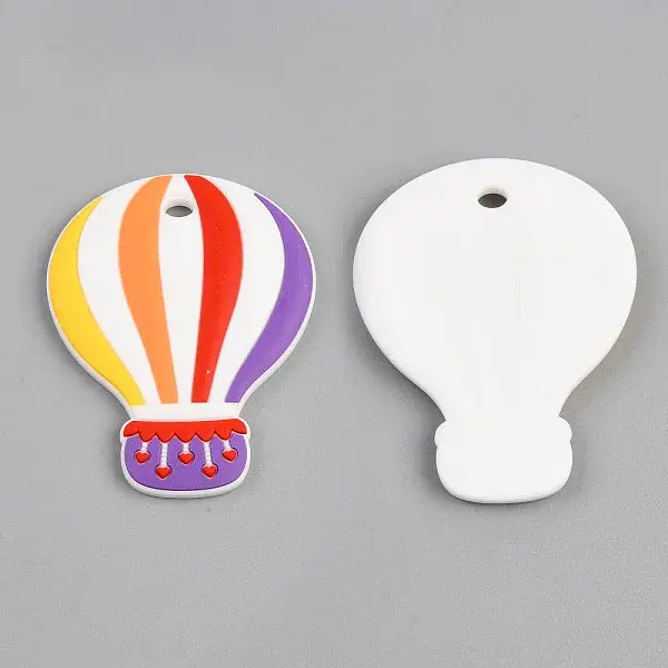 Food Grade Eco-Friendly Silicone Big Pendants