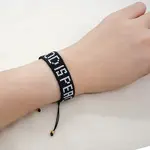 Word GOD IS PEACE Loom Pattern MIYUKI Seed Beads Bracelets for Women