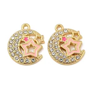 Alloy Enamel Pendants