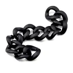 Handmade Spray Painted CCB Plastic Curb Chains