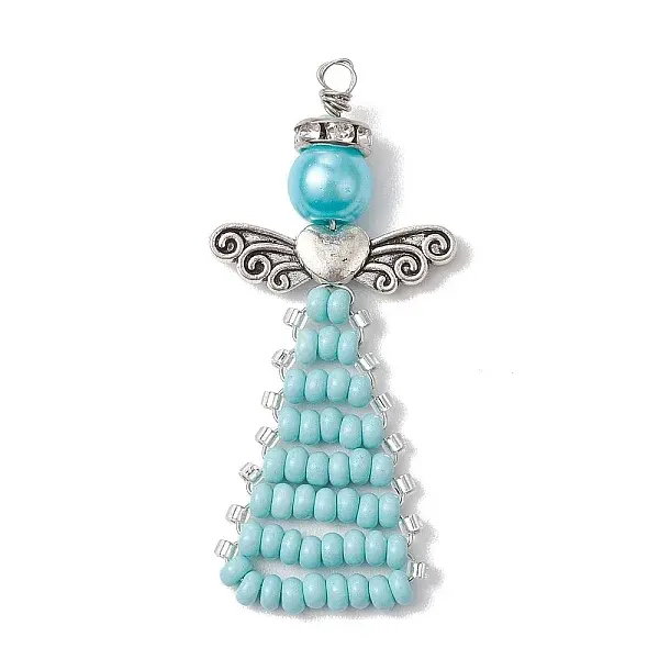 Glass Seed Beads Pendants