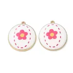 Plating Eco-Friendly Printed Alloy Pendants