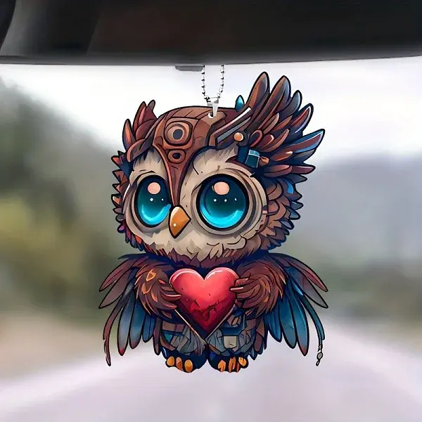 Owl Acrylic Pendant Decorations
