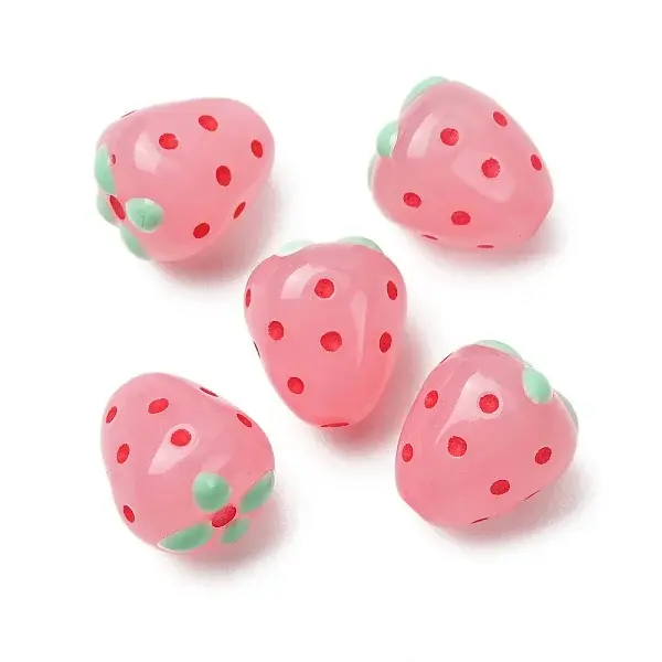 Transparent Acrylic Enamel Beads
