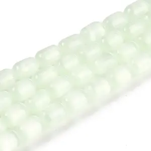 Natural Selenite Beads Strands