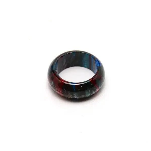 Plain Dome Acrylic Finger Rings for Women