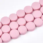 Spray Painted Non-magnetic Synthetic Hematite Beads Strands