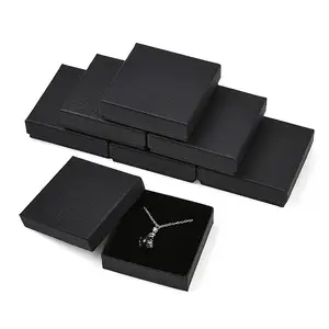 6Pcs Square Cardboard Necklace Box