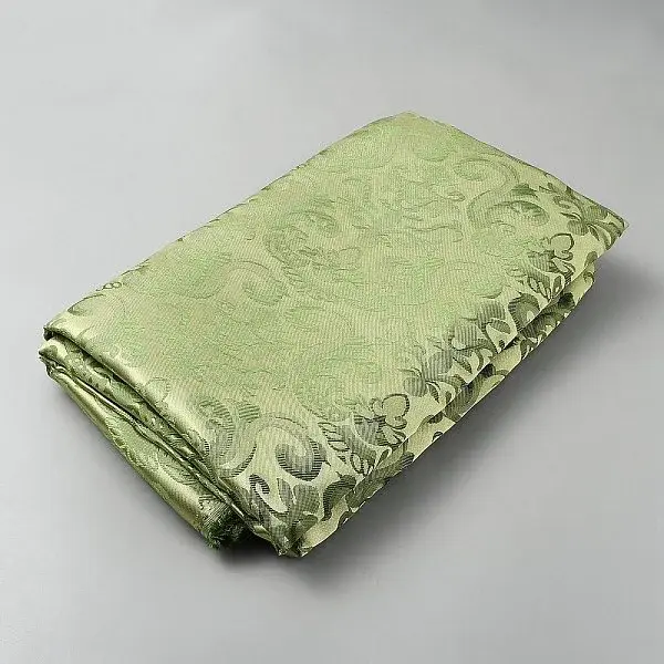 Flower Pattern Polyester Jacquard Fabric