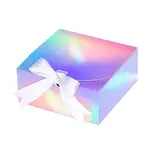Rectangle Paper Storage Gift Boxes with Silk Ribbon