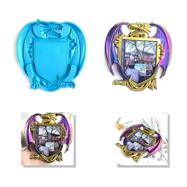 DIY Dragon Photo Frame Silicone Molds