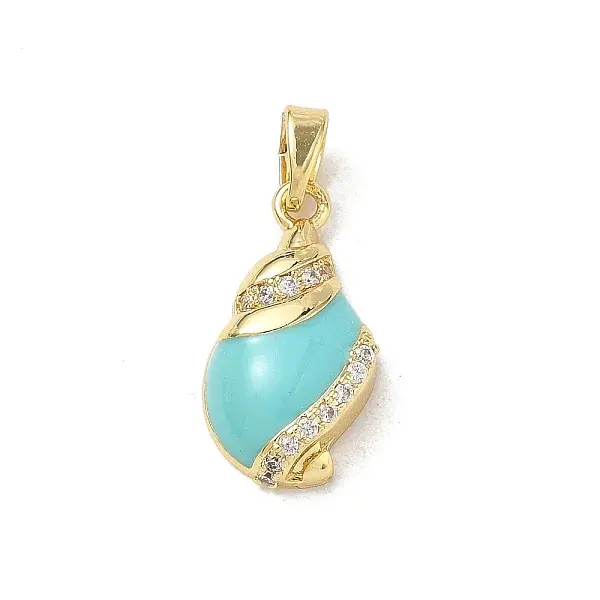 Brass Enamel Pendants