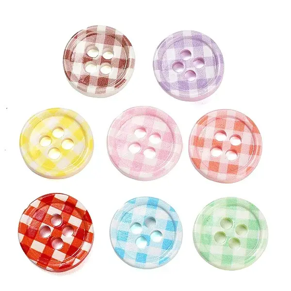 4-Hole Resin Buttons