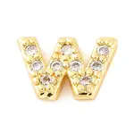 Rack Plating Brass Micro Pave Cubic Zirconia Cabochons