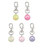 Plating Iridescent Acrylic Beads Pendant Decoration