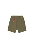 ALPHA INDUSTRIES Nohavice 'P41 Hbt Combat'  olivová / červená / biela