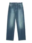 Bershka Džínsy  modrá denim