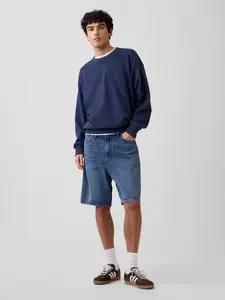 Pánské džínové kraťasy GAP Loose SuperSoft