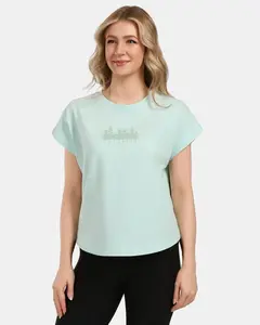 Dámské bavlněné triko kilpi nellim-w mentolová 38