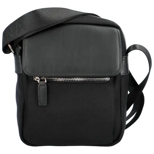 Pánská crossbody taška černá - Katana Ferrilo Two