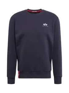 ALPHA INDUSTRIES Mikina  námornícka modrá / biela