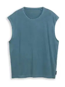 TOM TAILOR DENIM Tričko  petrolejová