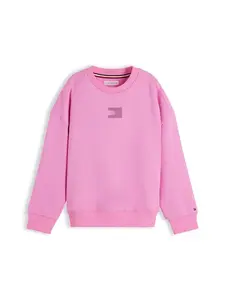 TOMMY HILFIGER Mikina  ružová