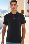 T8582 DEWBERRY MEN'S T-SHIRT-DARK NAVY BLUE