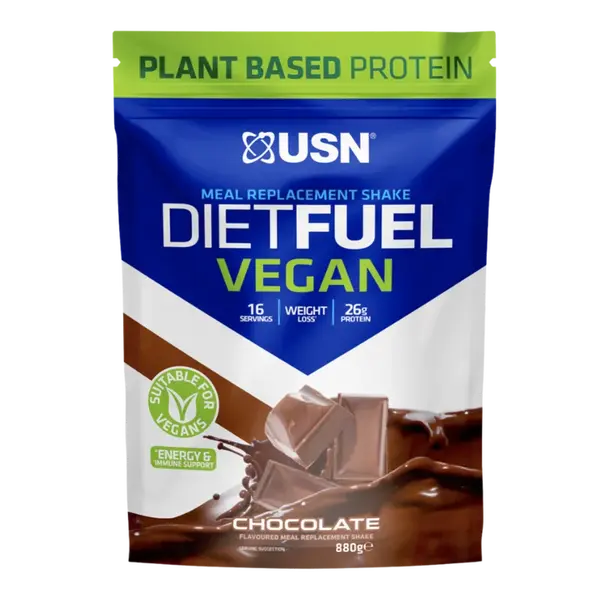 USN Diet Fuel Vegan 880g - čokoláda