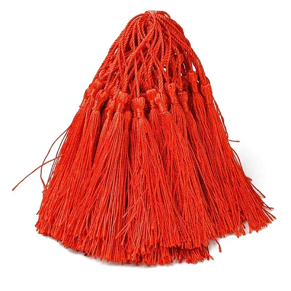 80Pcs Polyester Tassel Decorations